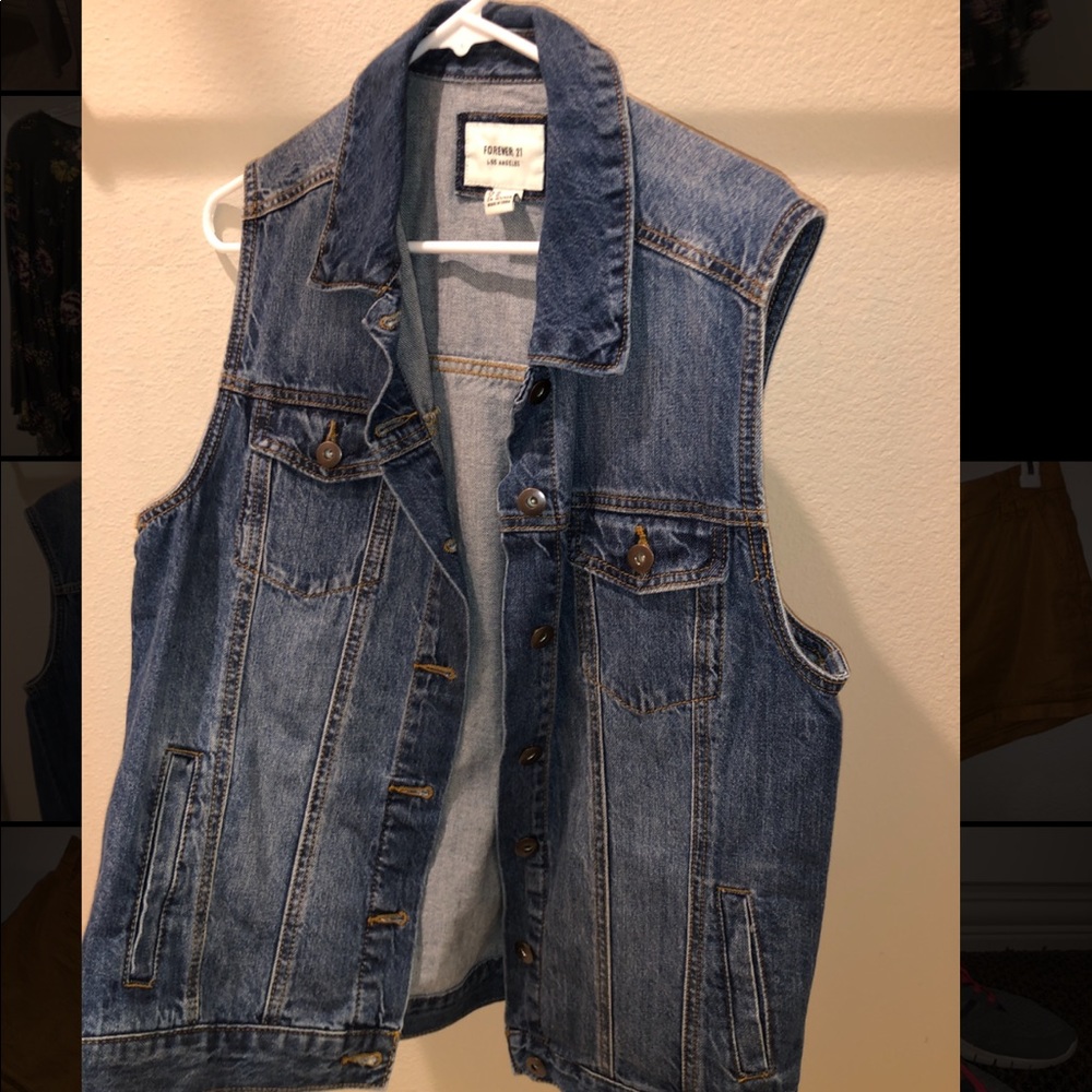 Forever 21 Denim Vest